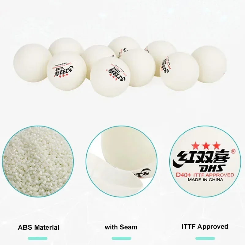 10PC/BOX 3 Stars DHS Ping Pong - Table Tennis Olympics 评论和价格