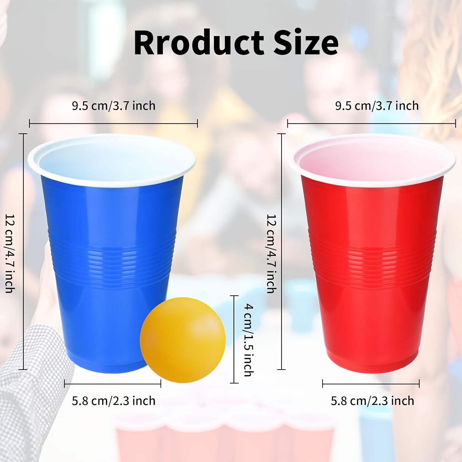 Beer Pong Game Set & Party Cup - Table Tennis Olympics 评论和价格