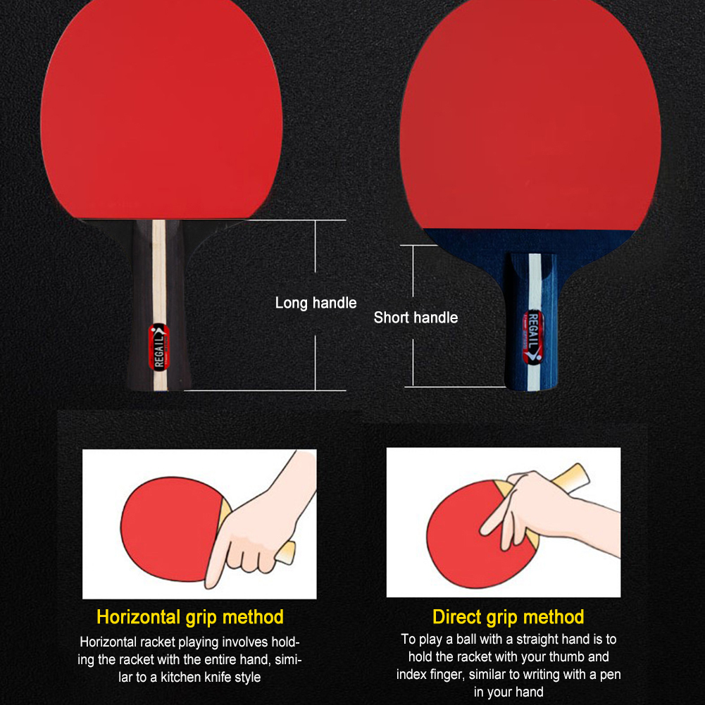 Table Tennis Racket 2 Rackets  - Table Tennis Olympics 评论和价格
